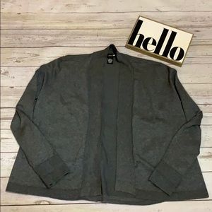 Women’s gray cardigan size large